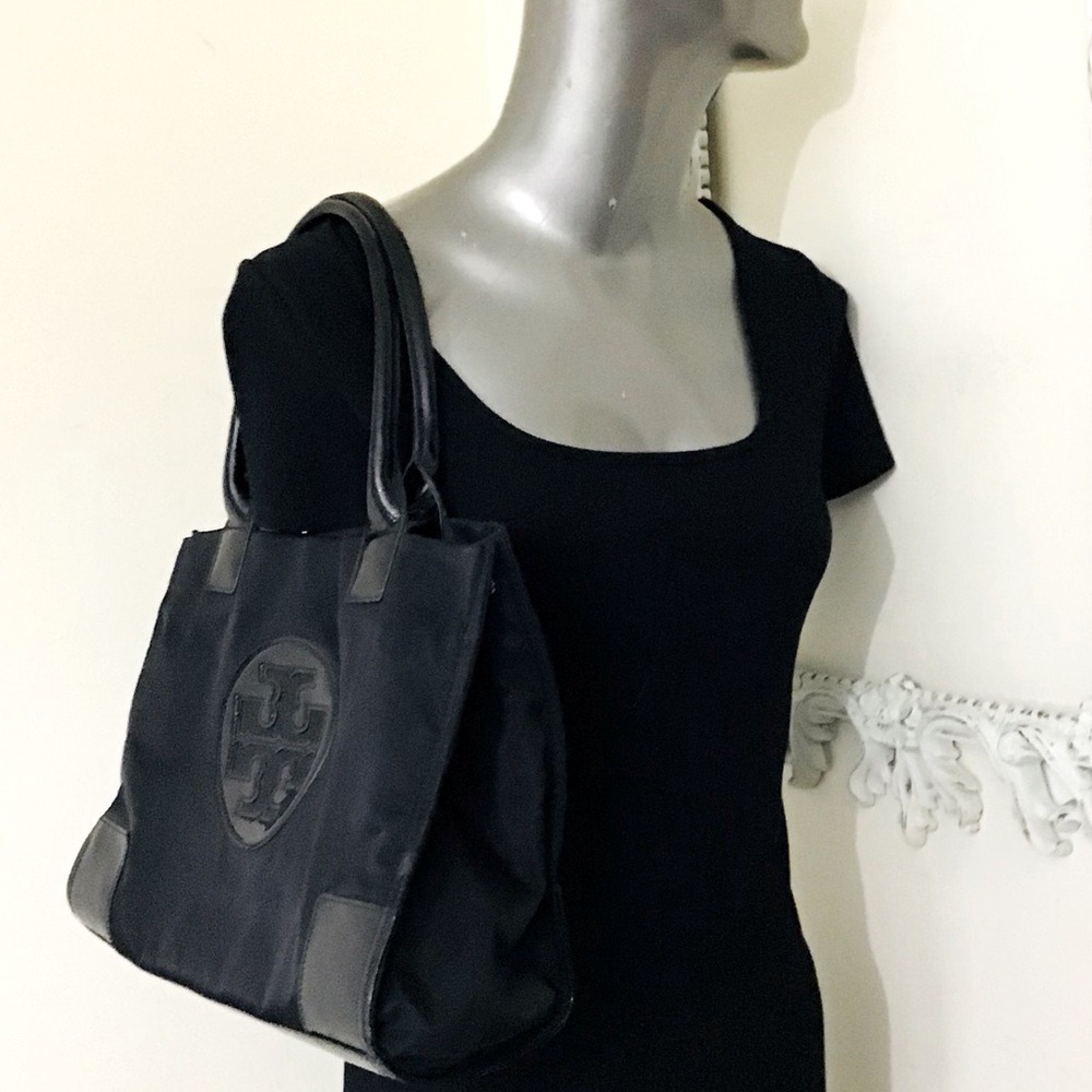 Tory Burch Small Ella Tote Bag Purse - Picture 10 of 10